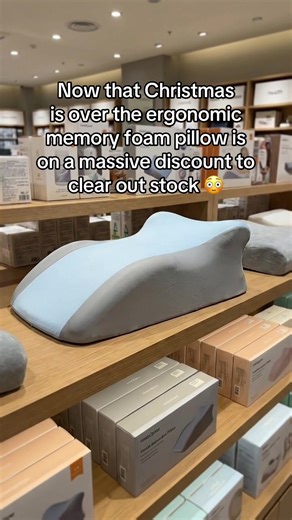 Massive Discount on Ergonomic Memory Foam Pillow