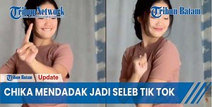 45K views · 358 reactions | Chandrika Chika mendadak tenar usai video joget di TikTok viral di berbagai sosial media. Chandrika Chika pun menceritakan bahwa sebelum viral ia memang sudah sering bermain TikTok. editing W | Tribun Batam | Facebook