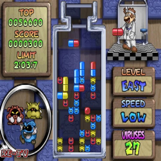 5.4K views · 36 reactions | Dr. Mario 64 Dr. Mario 64 is a tile-matching action puzzle video game developed and published by Nintendo for the Nintendo 64. The game was released in North America on April 9, 2001. #videogames #nintendo #arcade #classic #nostalgia | Retro-Entertainment TV | Facebook