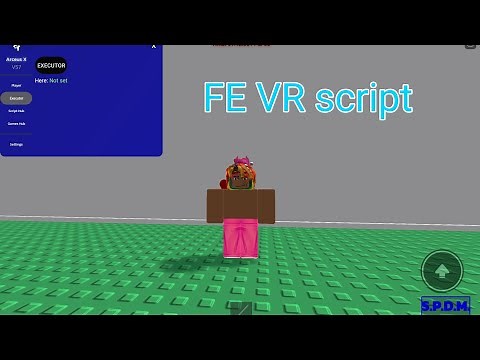 Fe vr script Roblox Arceus X r6 r15
