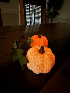 Pumpkin LED Tealight - Etsy