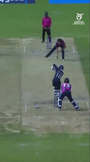 Utkarsh's picture perfect shot | USA v SCO | U19 CWC 2026