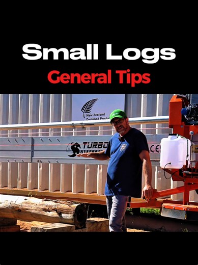 Small logs? No problem. 💪🪵 Here’s how we saw very small logs on an automated swing-blade. The key is weight control as boards come off. 👉 Do all vertical cuts first 👉 Finish with one clean release cut This keeps the log stable and prevents rolling. Big logs, small logs — swing blades do it all. ⚙️🔥 #sawmill #swingblade #automatedsawmill #woodworking #timber #sawing #portablemill #forestry #turbosawmill #woodtok