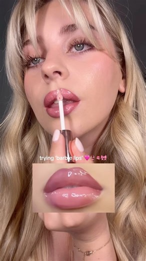 #AD trying ‘barbie lips’ 🫦🎀👙🩷 products i used: @lorealparis color riche lip liner in shade 302 & 362 @lorealparis intense volume matte in shade 633 @lorealparis glow paradise balm in gloss in shade ‘i soar’ #makeup #barbielips #lipcombo #makeuptips #lipcombotutorial #nationallipstickday | Lenka Lul