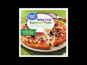 Great Value Rising Crust Supreme Frozen Pizza Review