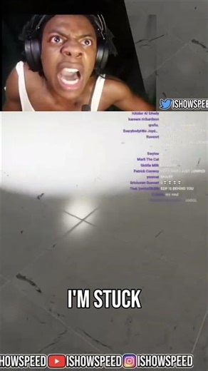 Speed Gets Stuck While Running From a Monster 😱💀 He Starts Screaming Like Crazy!