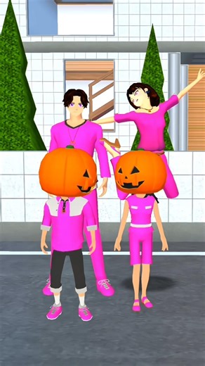 Working with pumpkin heni neni nani funny 😁🤣#shortsviral #sakuraschoolsimulator