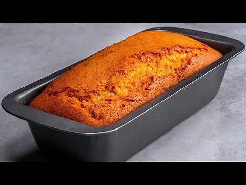 Délicieuse recette de gâteau au lait fait maison. Souple comme une éponge!| Savoureux.tv