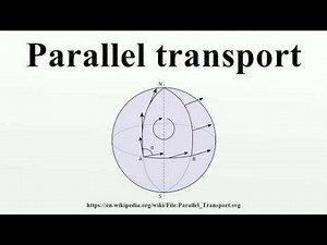 Parallel transport