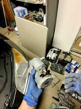 2011 Toyota Rav 4 Starter Replacement No Air Box Removal #toyota #raybanmeta #diy #mechanic #Rav4