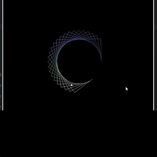 Coding that looks like Art masterpiece 😲? Yes, it's Python Turtle magic ✨. #Python #Turtle_module