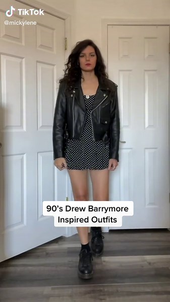Recreating Drew Barrymore's Iconic 90's Looks