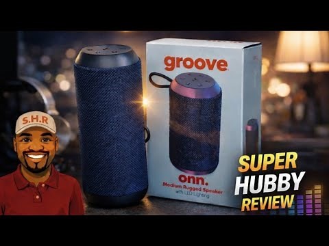 onn Bluetooth Medium Rugged Speaker with LED Lighting Review