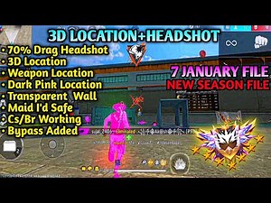 Free Fire Auto Headshot Config File🎯🌠 Macro Aimbot + No Recoil Regedit ‼️ Antiban VIP Script 👽ob51