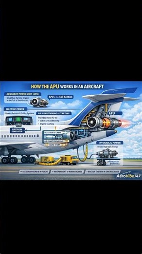 The Hidden Engine in Every Aircraft! ⚡✈️