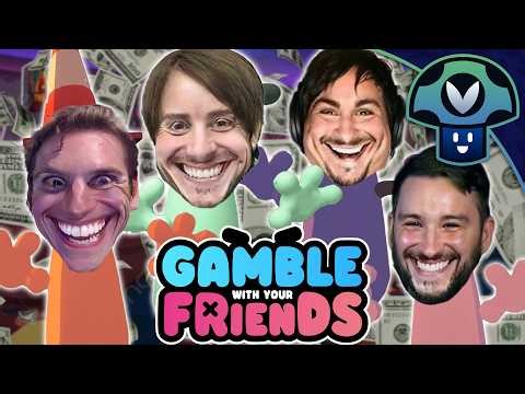 Vinny, Jerma, Pokelawls & Ster - Gamble with your Friends
