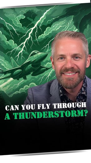 Can you fly a fighter jet through a thunderstorm? Technically, yes, but it’s a terrible idea. I accidentally flew into one near Darwin, Australia, and it sounded like the world was ending—hail destroyed our leading edges, and we had to emergency land with severe damage. Fighter jets aren’t built for that kind of punishment. Drop your aviation questions below. #Military | Shawn Walsh