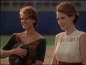 Worf, Kira, Ezri, Bashir, O'Brien, Quark, Nog, Rom, and Leeta Practices Throwing a Baseball