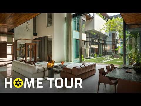 A 33,000 Sq.Ft. Multi-Generational Luxury Courtyard Home in Bengaluru! (House Tour)