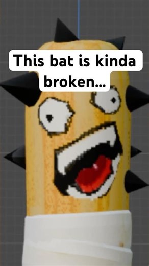 I turn a bat into a weapon of chaos #gamedev #indiegame