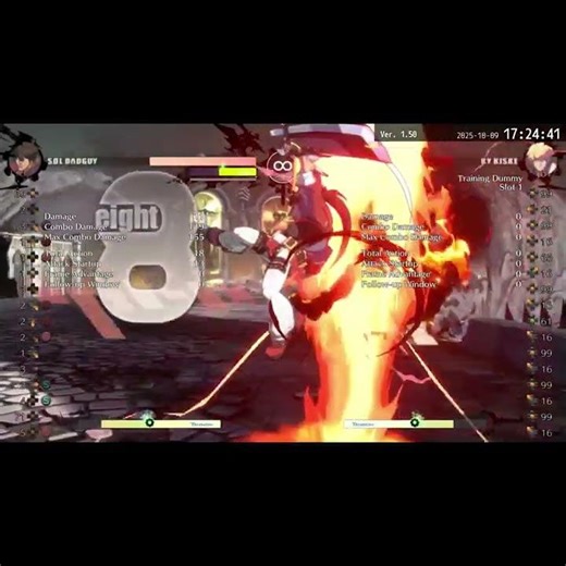 #GGST #SOL :Clean-Hit Fafnir Examples 5: FB, corner edge→ c.S-f.S-2HS →Fafnir. Not practical #shorts