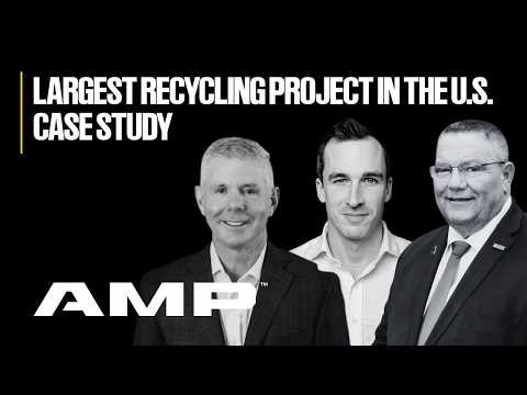 How AI is Powering the Largest Recycling Project in the U.S. | AMP & SPSA