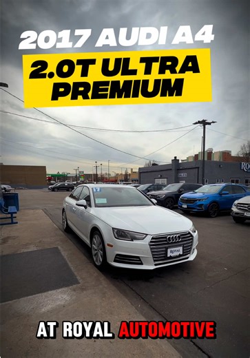 More ARRIVALS🔥 2017 Audi A4 2.0T ultra Premium -only $1️⃣5️⃣,9️⃣9️⃣5️⃣ -Low miles -Leather seats -2.0T engine and FWD -Apple CarPlay and Android Auto -The cabin includes standard, high-quality ambient LED lighting #audi #royalautomotive #fyp #viral #fastcars