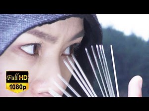 Dozen's enemies tried to kill girl with a gun but were killed instantly by girl with needle.