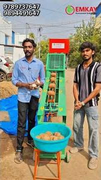 Coconut cutter Machine⚡