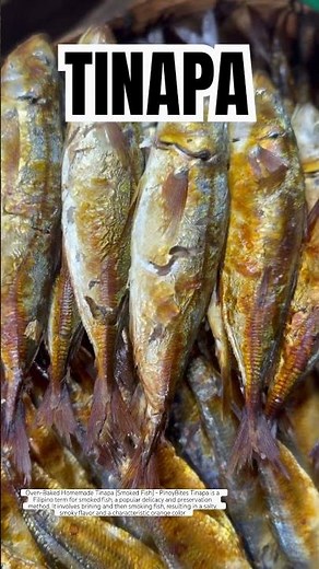Oven-Baked Homemade Tinapa | Easy Filipino Smoked Fish Recipe