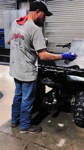 Four Wheeler Makeover: New Tire Rack and Push Bar