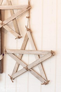 How to Make a Hanging Star DIY Easy Holiday Decorations