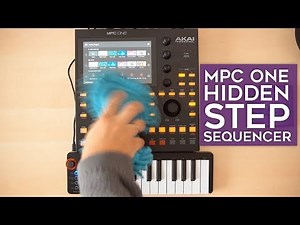 Using the "hidden" step sequencer on Akai MPC One