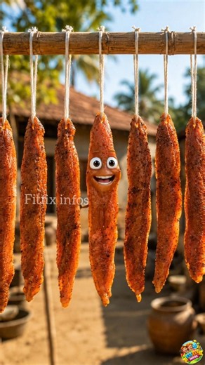 🍗 Chicken Jerky Full Process 😱 | Fresh Chicken to Protein Snack! #fitfixinfos #jerky