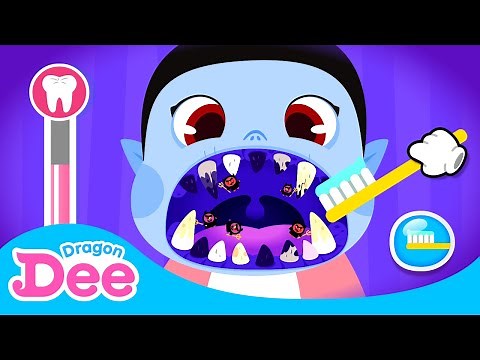Brush Along With Monsters 🧟‍♂️ | Brushing Teeth | Safety Game For Kids | Healthy Habits | Dragon Dee