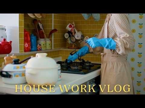 Spring daily routine of cleaning, organizing and cooking in the kitchen 🌼 Motivational Vlog for h...
