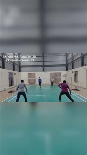 🏸 Saving Match Point #badminton