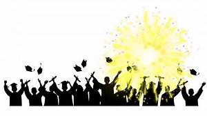 Animated Illustration Group People Celebrating Graduation Stock Footage Video (100% Royalty-free) 1063006771 | Shutterstock