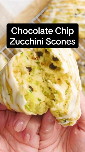Delicious Chocolate Chip Zucchini Scones Recipe