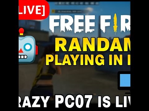🔴[LIVE]🤖 FREE FIRE🖥️ RANDAM PLAYING IN PC|| CRAZY PC07 IS LIVE||