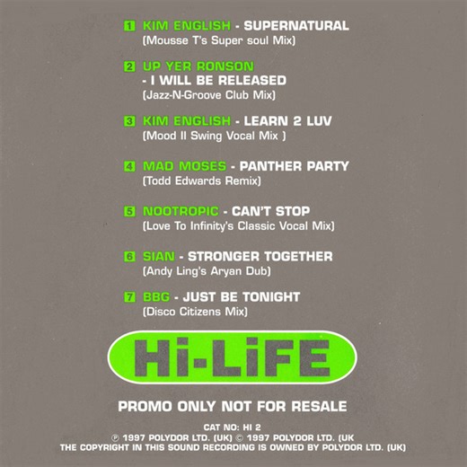 Various - Hi - Life DJ Sampler