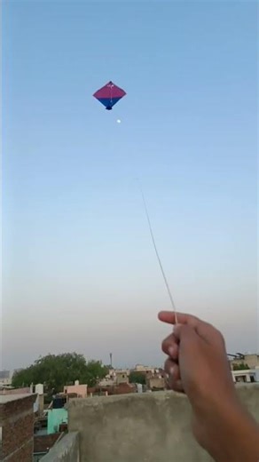 kite flying rooftop 🪁 #kiteflying #rooftop #shorts