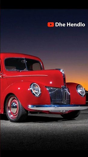 1940 Ford Pickup – Built Tough Before Its Time