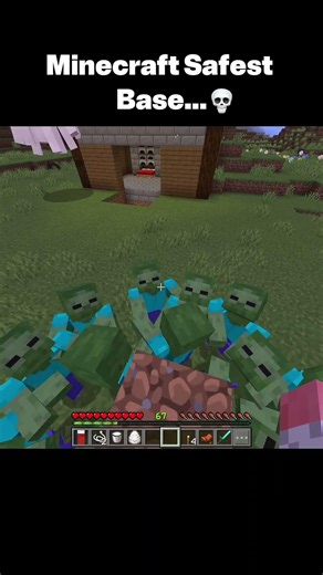 Minecraft Safest Base Moment