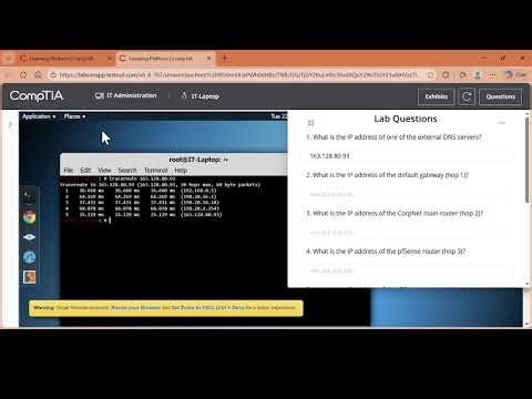 17.2.4 Lab: Informational and Network Tools.