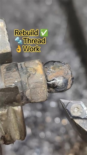 🧑‍🏭welding #automobile #lathe #machine #repair #carbide #tools #diy #amazing #cnc #metal #metalwork