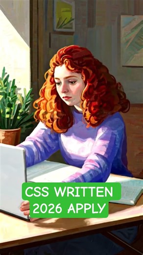 CSS 2026 WRITTEN APPLY