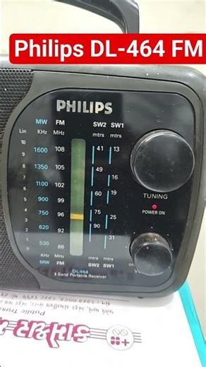 Philips skipper DL-464 📻 FM/me/SW1/SW2 4band radio 📻 for sale 9023321435