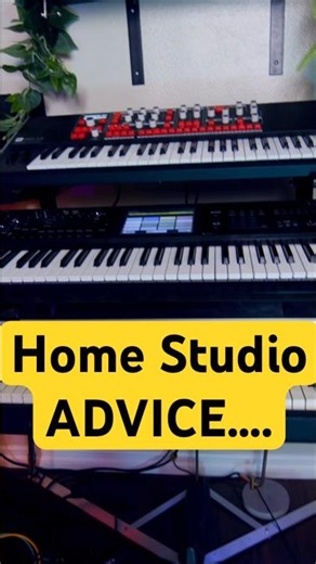 Advice for building a home studio #studio #musician #synth