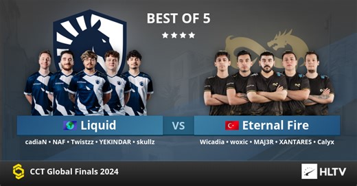 Liquid vs Eternal Fire at CCT Global Finals 2024